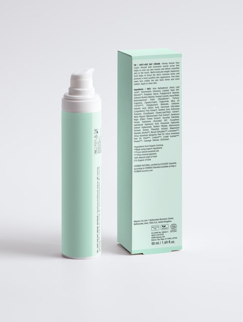 MIRDZA Anti-Age Dagcrème – achterkant